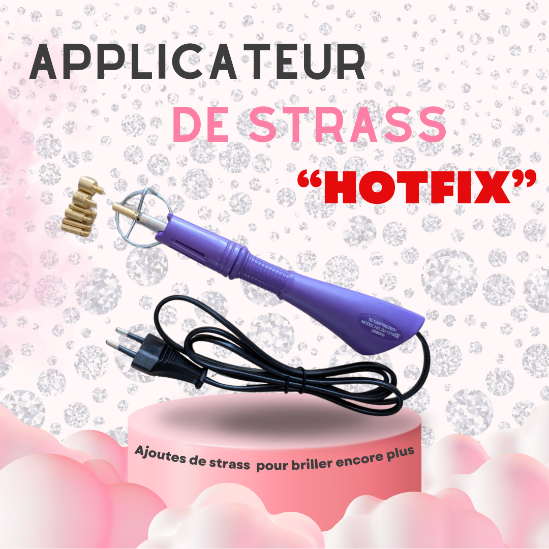 Applicateur de strass hotfix : Sublimez vos justaucorps DAZZLE en toute simplicité