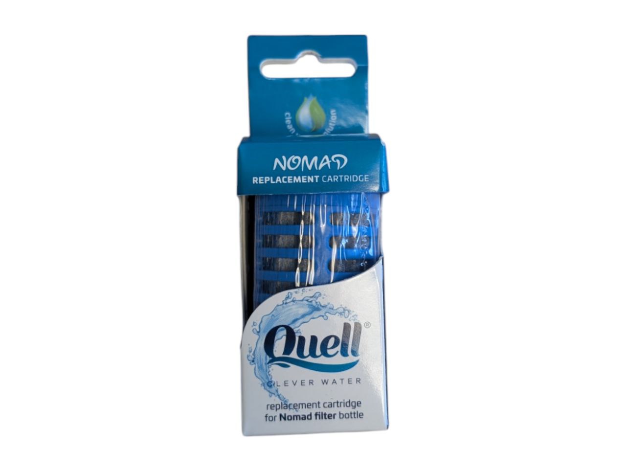 Gourde filtrante nomad quell : hydratation pure en toute simplicité