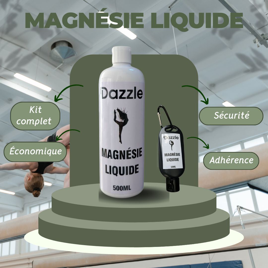 Magnésie liquide DAZZLE – Adhérence parfaite pour la poutre