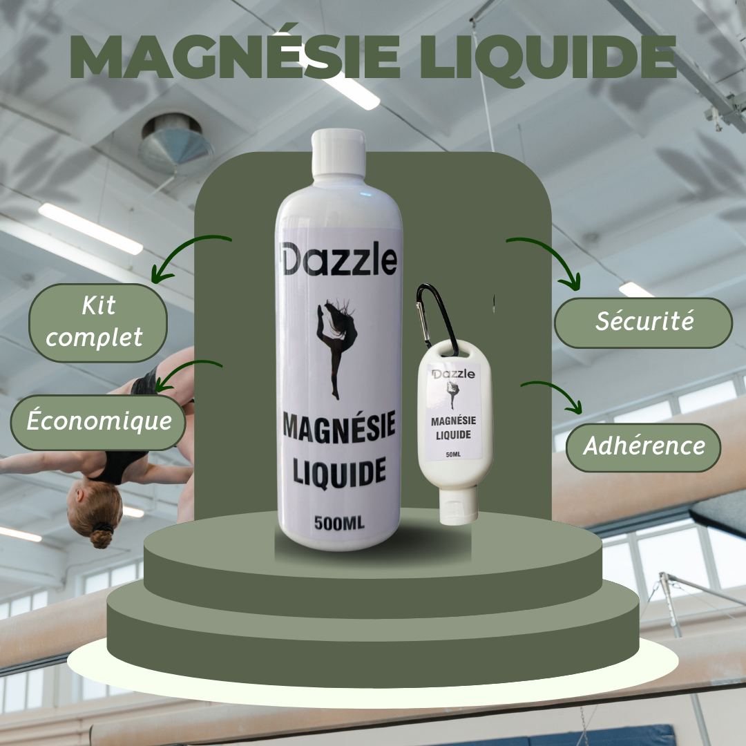 Magnésie liquide DAZZLE – Adhérence parfaite pour la poutre