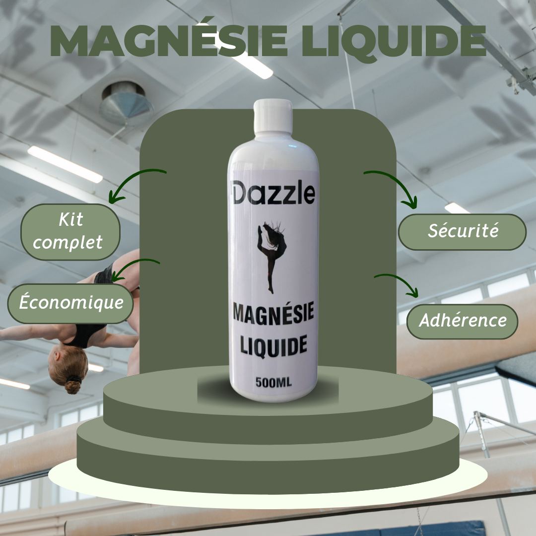 Magnésie liquide DAZZLE – Adhérence parfaite pour la poutre