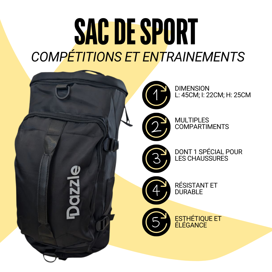 Sac de sport compétition et entrainement