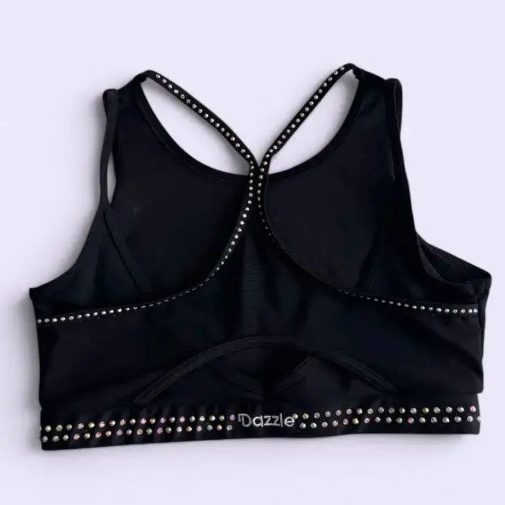 brassière de gym noir