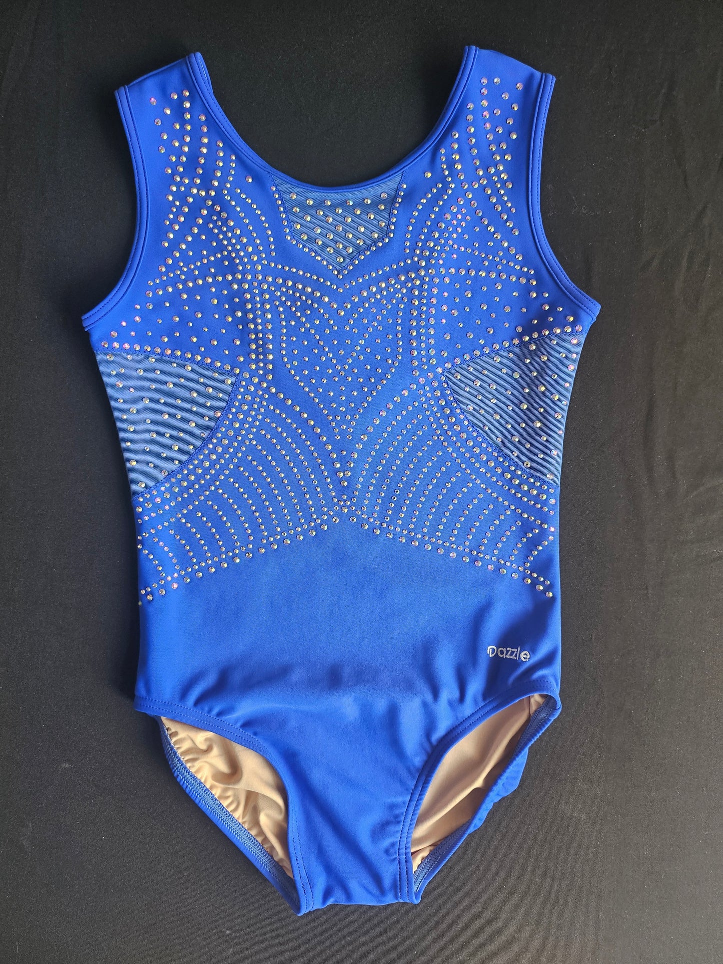 ✨ Justaucorps de gym "Lumea" – Bleu Électrique ✨