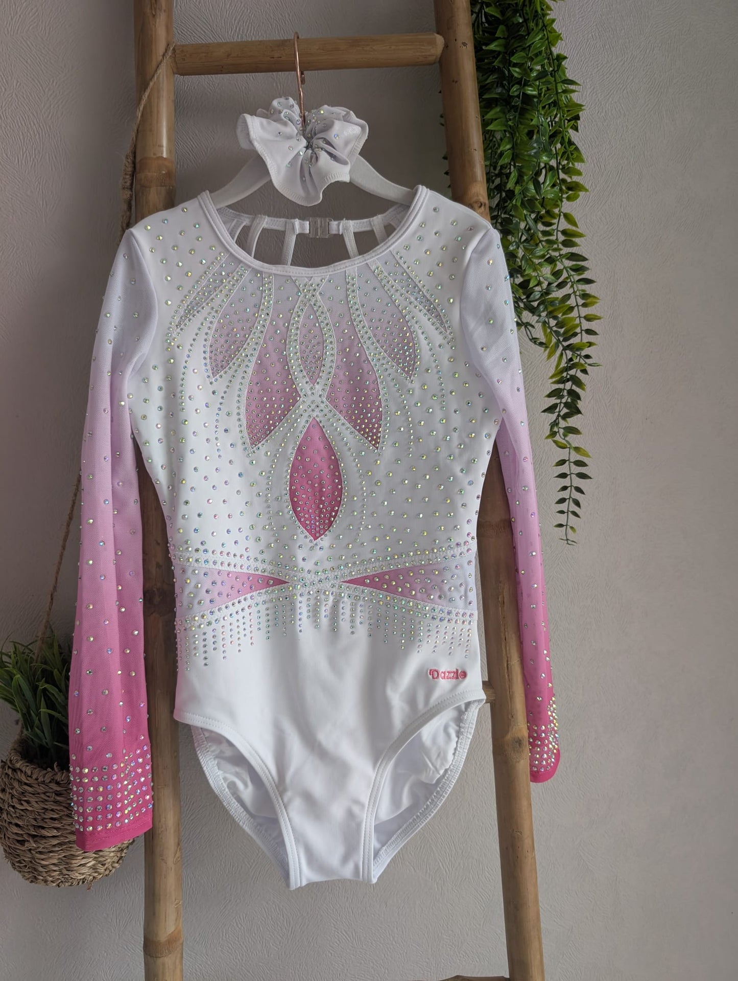 Justaucorps de gym manches longues "Pureté"