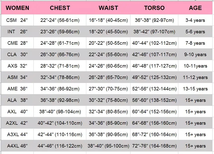 Comment choisir la bonne taille de justaucorps de gymnastique pour votre enfant ?