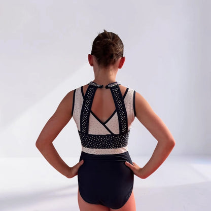 Justaucorps de gym "Sunwave" entrainement et compétition DAZZLE