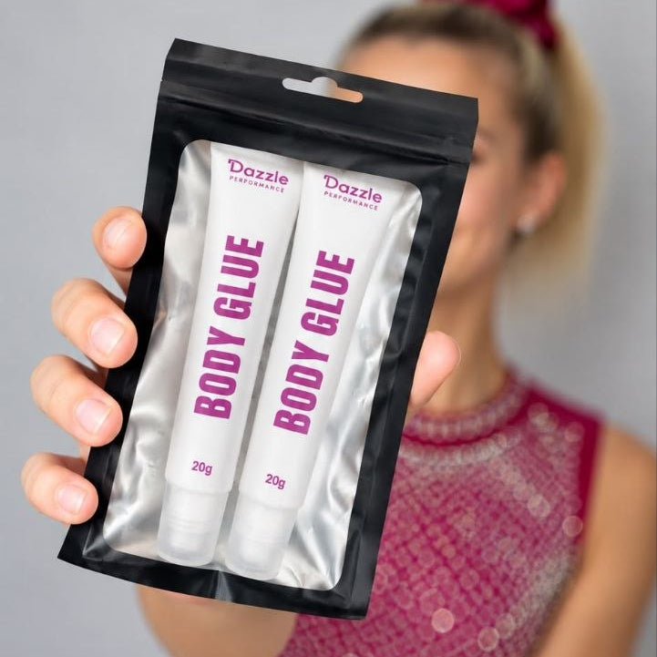 Body Glue Dazzle, La colle corporelle transparente qui maintient votre justaucorps en place