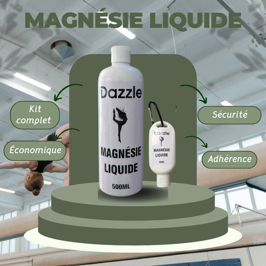 Magnésie liquide DAZZLE – Adhérence parfaite pour la poutre