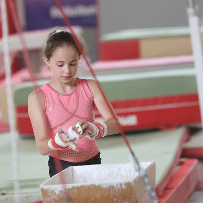 Justaucorps de gym "SUNSET", entraînement et compétition DAZZLE