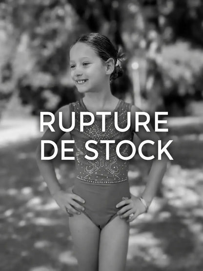 Justaucorps de gym Léna-Manches courtes DAZZLE