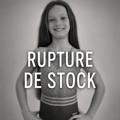 Justaucorps de Gym Soline-Manches Courtes DAZZLE