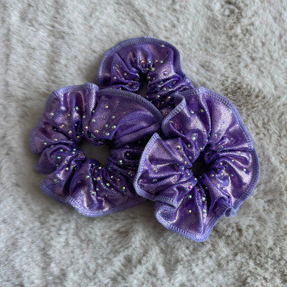 Chouchou violet à strass DAZZLE