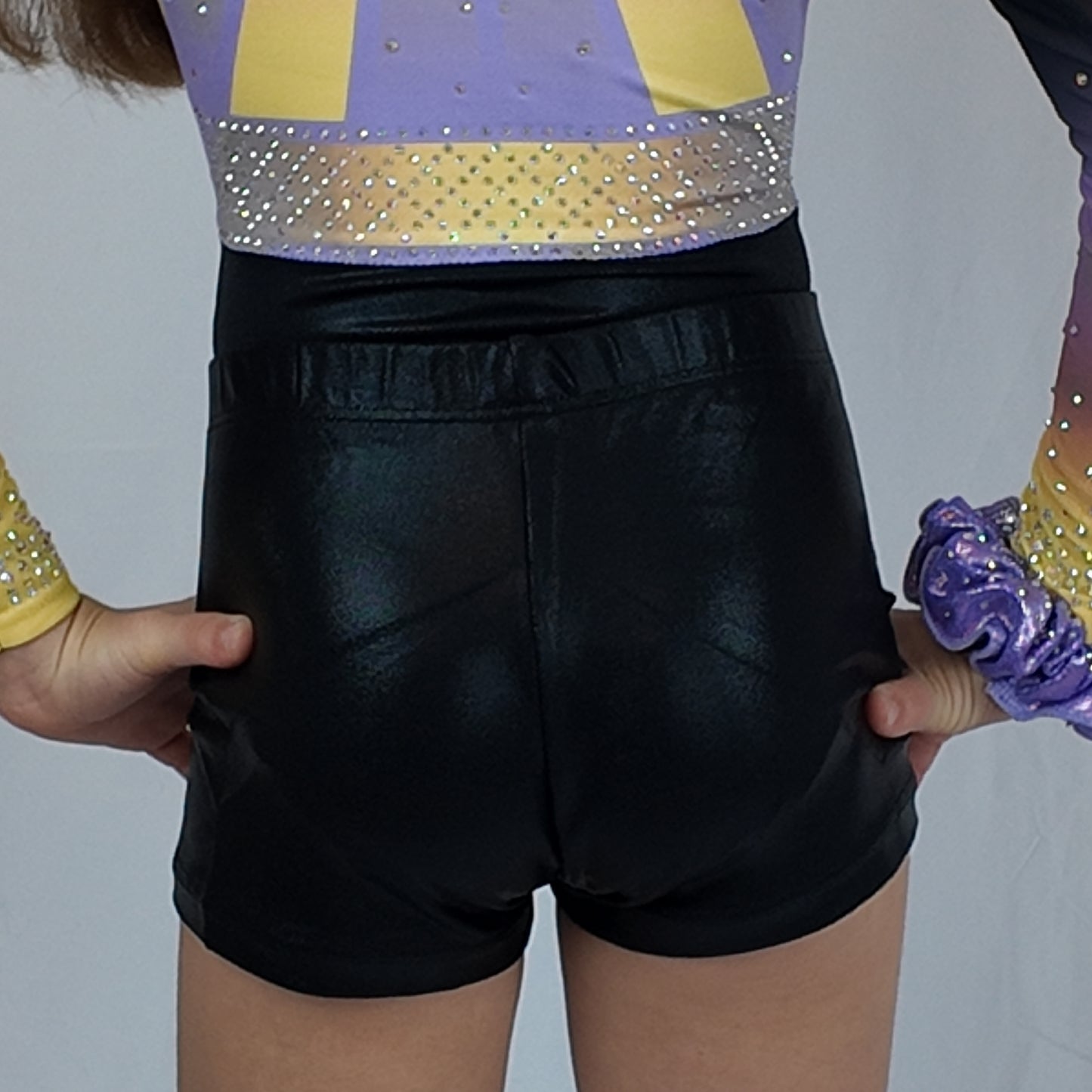 Short de gym noir