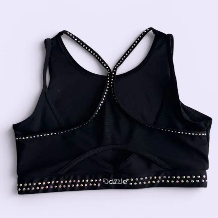 brassière de gym noir