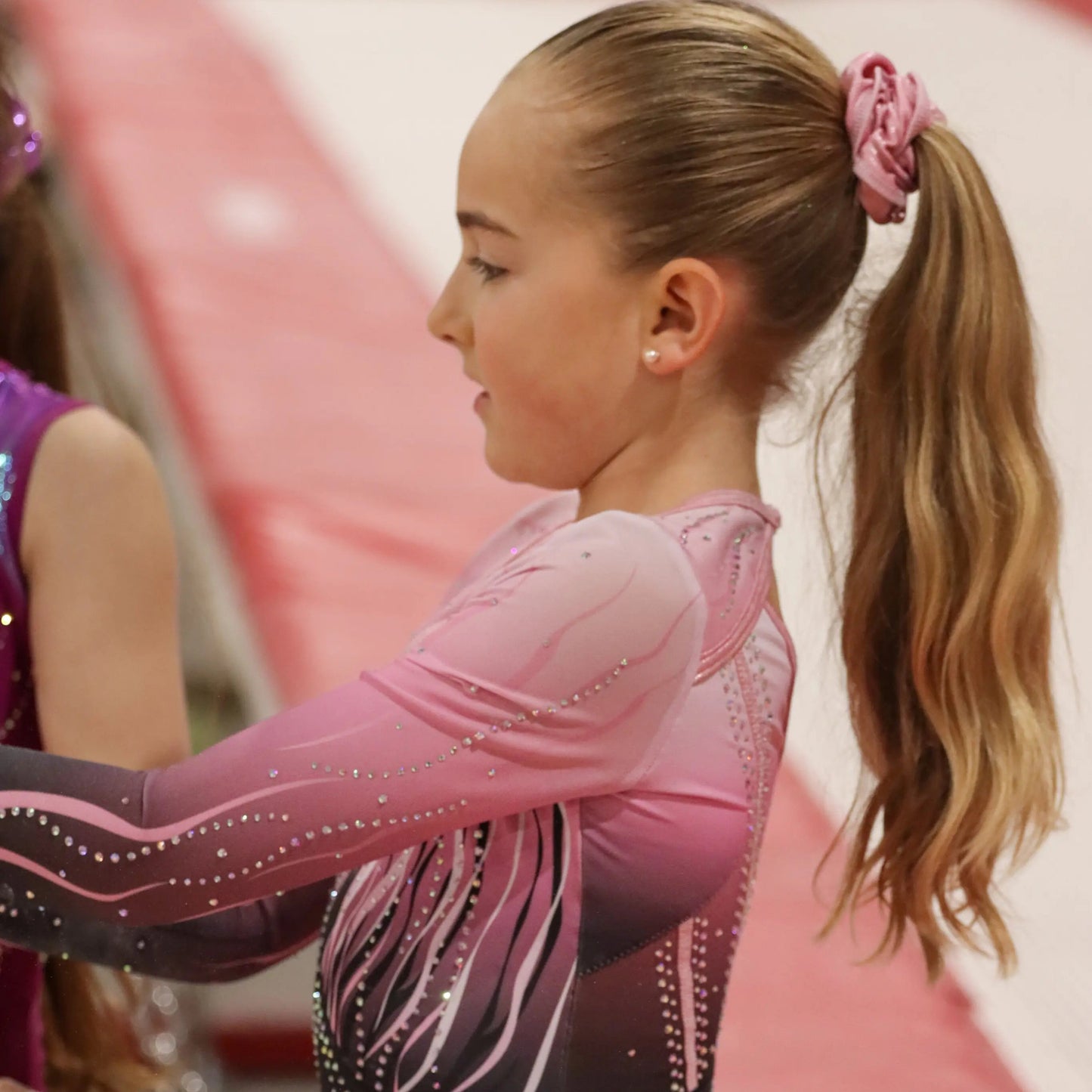 Justaucorps ACEIFFEL Blaze, gymnastique entraînement et compétition avec chouchou DAZZLE