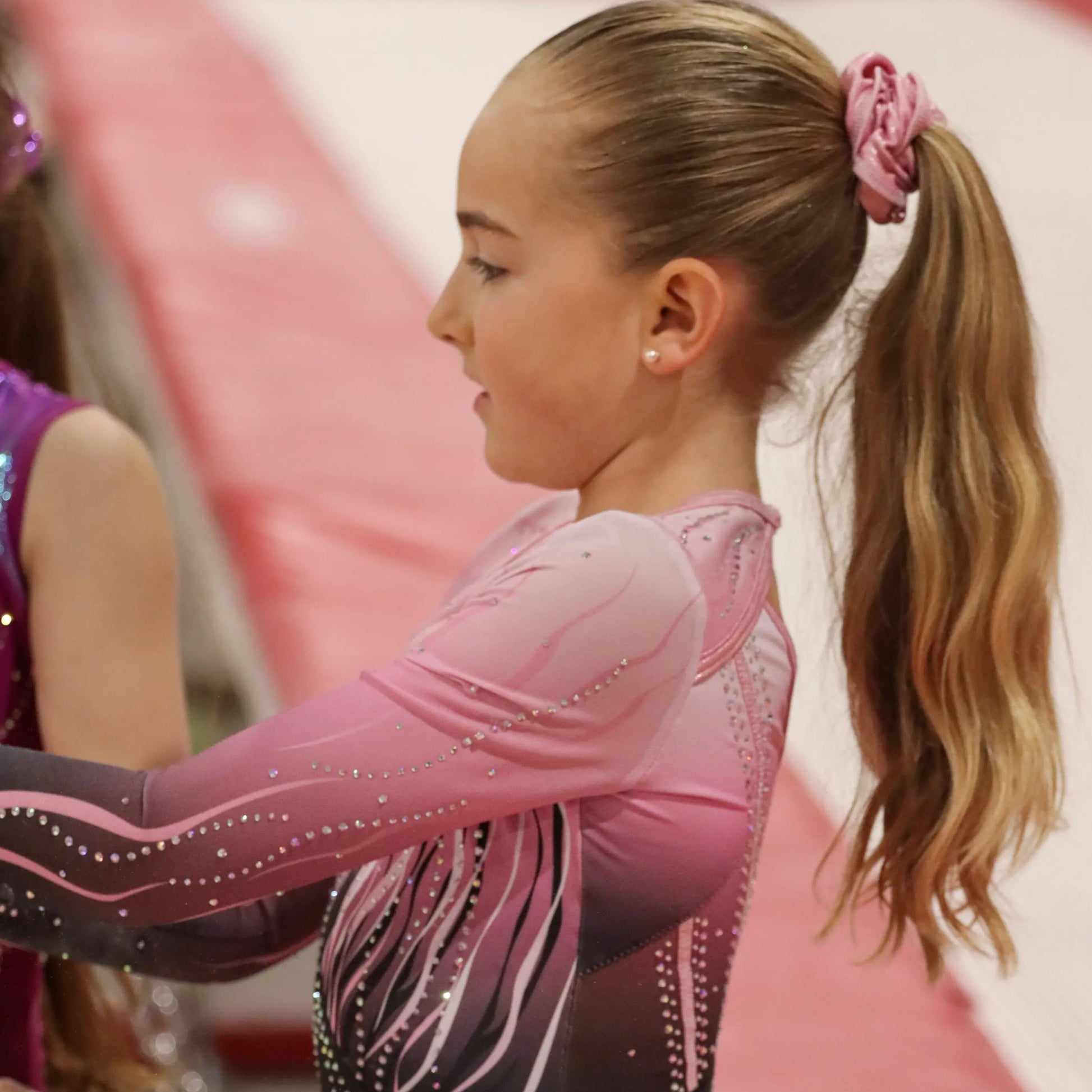 Justaucorps ACEIFFEL Blaze, gymnastique entraînement et compétition avec chouchou DAZZLE