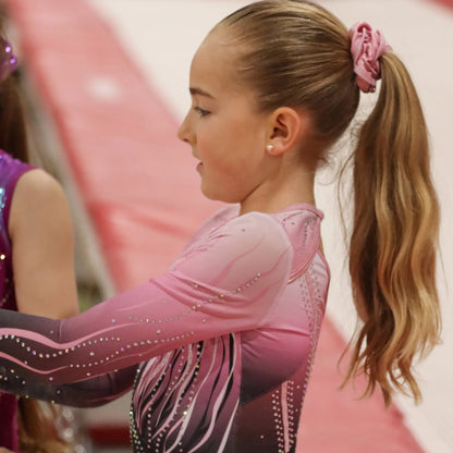 Justaucorps ACEIFFEL Blaze, gymnastique entraînement et compétition avec chouchou DAZZLE