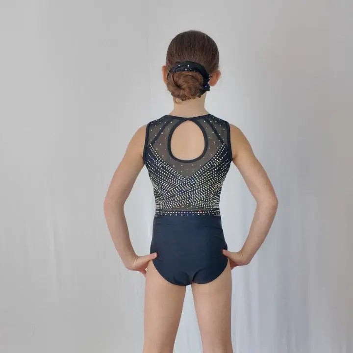 justaucorps de gym dazzle pour fille entrainement et compétition