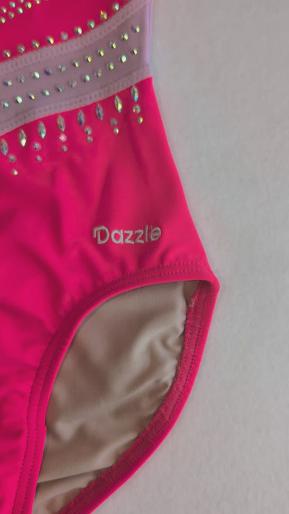 Justaucorps de gymnastique "PINKY" entraînement et compétition.