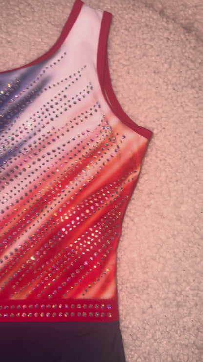 Justaucorps de gym "Unity" tricolore