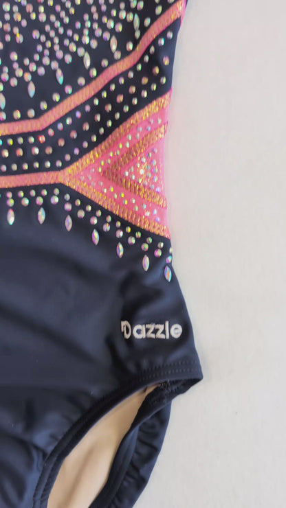 Justaucorps de gymnastique "BOOST" entraînement et compétition