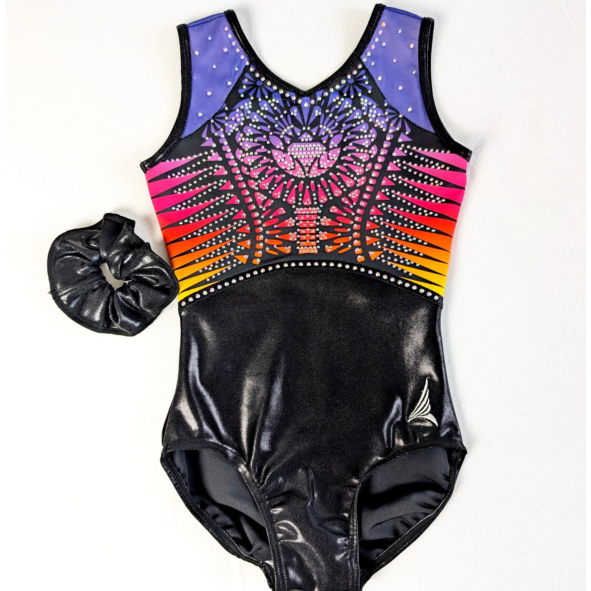 Justaucorps gymnastique entraînement et compétition DAZZLE