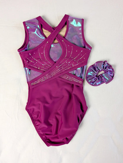 Justaucorps gymnastique entraînement et compétition DAZZLE