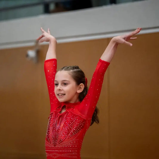 Justaucorps de gym "Passion" compétition et entraînement DAZZLE